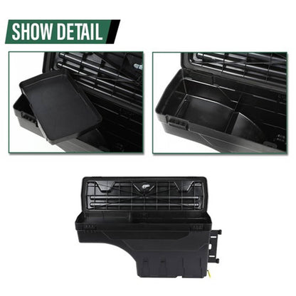 Solid Spare Fit For 97-2014 Ford F150 F-150 Right Passenger Side Truck Bed Storage Tool Box