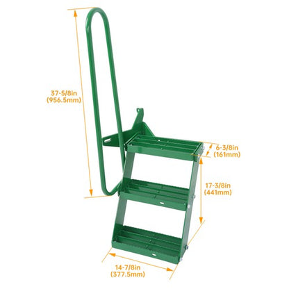 Solid Spare LH Stair Step Extension Kit For John Deere 3010 3020 4010 2WD Utility Tractor