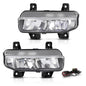 Solid Spare Fit For 2019-2022 Ram 1500 2500 3500 LED Fog Lights Driving Lamps Left+Right