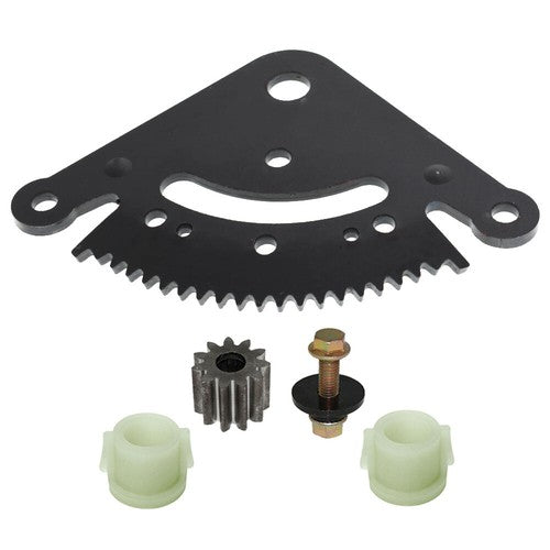Solid Spare Steering Sector & Pinion Gear W/Bushings for John Deere D130 D140 D150 D160 D170