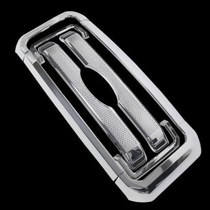 Solid Spare For 2011-2016 Ford F250 F350 Super Duty Chrome Grille Grill Full Overlay Cover