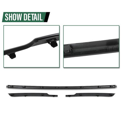 Solid Spare Fit For 13-17 Land Rover Range Rover Front Bumper Lower Insert Trim Black