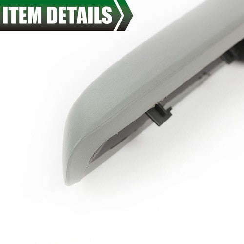 Solid Spare Door Armrest Gray Driver & Passenger Side Fit For Cadillac Chevy GMC SUV Truck