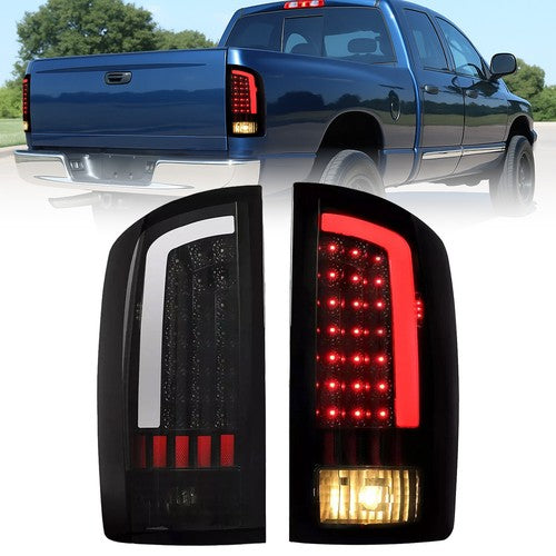 Solid Spare LED Tail Lights For 2002-06 Dodge Ram 1500 2003-2006 Dodge Ram 2500 3500 Pickup
