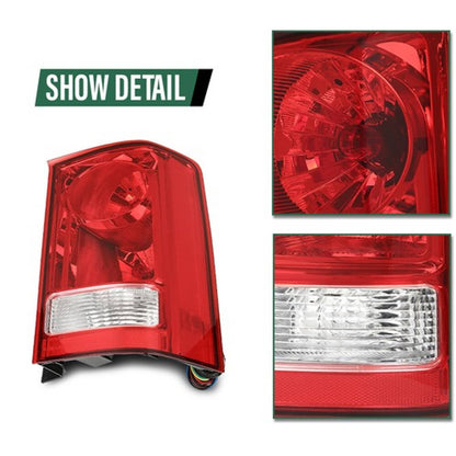Solid Spare Fit For 2009-2015 Honda Pilot Tail Light Brake Lamp Assembly w/ Bulb Right Side