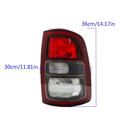 Solid Spare Quality Passenger Right Side Rear Tail Light For RAM 2500 3500 2019-2022 Lamp