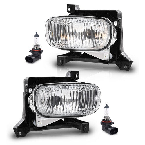 Solid Spare Fit For 00-06 Toyota Tundra Front Bumper Fog Lights Driving Lamps w/ Bulbs