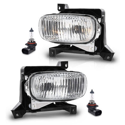Solid Spare Fit For 00-06 Toyota Tundra Front Bumper Fog Lights Driving Lamps w/ Bulbs