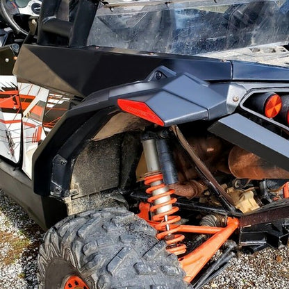 Solid Spare 1 Set of Fender Flares For 2013-2016 CAN AM Maverick Max 1000/1000R #715001323