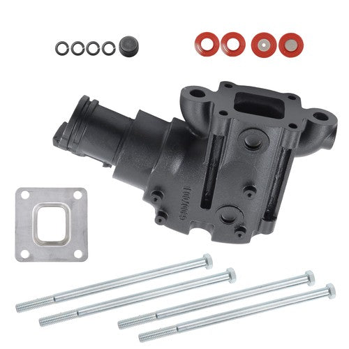 Solid Spare For Mercruiser Exhaust Manifold Elbow 864591T02 4.3 5.0 5.7 V6 & V8 GM Engines