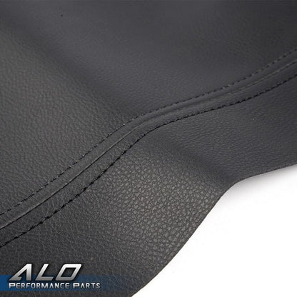 Solid Spare Fit For Honda Accord 08-12 Black Leather Front Door Panels Armrest Cover New
