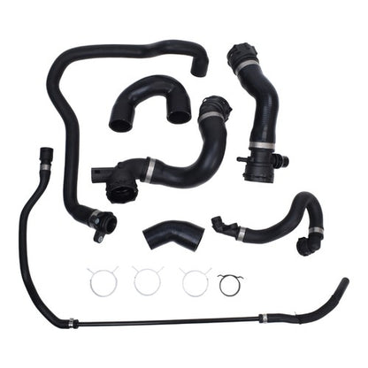Radiator Coolant Water Hose Pipe Kit 7 Hoses For 2007-2011 BMW 128i 328i N51 E90