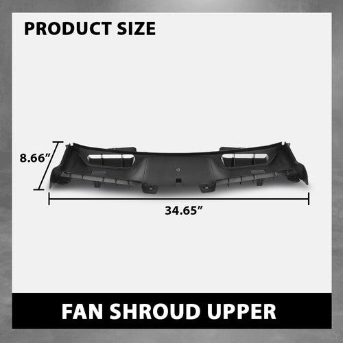 Solid Spare Fit For 2010-2015 Mercedes-Benz GLK350 GLK250 Fan Shroud Upper 2045000355