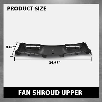Solid Spare Fit For 2010-2015 Mercedes-Benz GLK350 GLK250 Fan Shroud Upper 2045000355