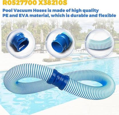 6Pcs 39" Pool Cleaner Twist Lock Hose For Baracuda Zodiac MX6 MX8 X7 T5 R0527700
