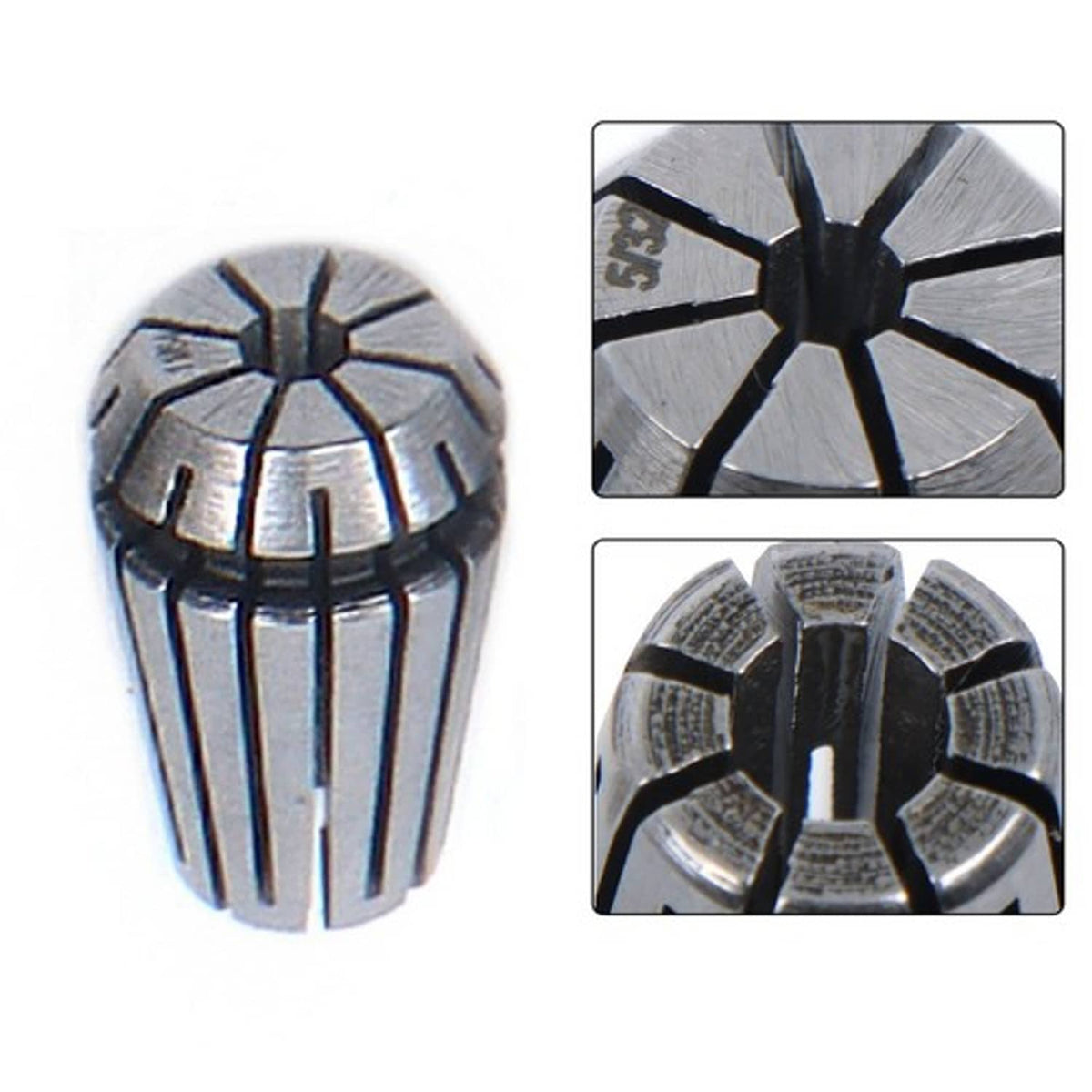 Solid Spare ER16 Spring collet set 19pcs Sizes16th, 32nds & 64th for CNC Milling Lathe Tool