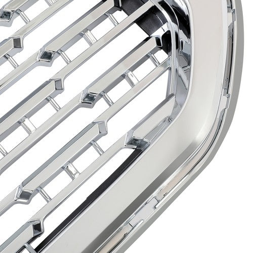 Solid Spare Fit For GMC Yukon Denali Style 2015-2020 22936421 Front Upper Grille Chrome ABS