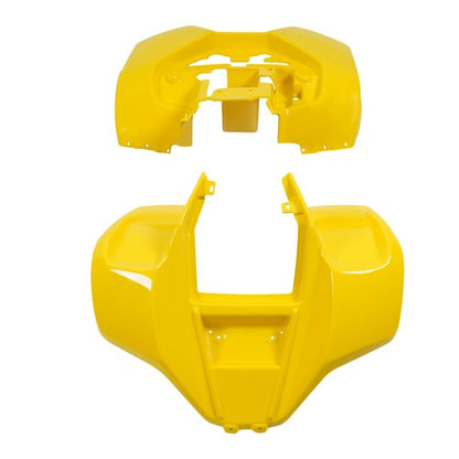 Solid Spare For Suzuki LT80 & Kawasaki KFX80 Fairing Front & Rear Plastic Yellow Fender