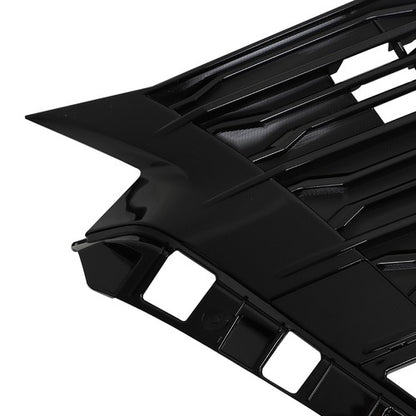 Solid Spare Suitable For Nissan Altima SL/SV 2023-2024 New Front Bumper Grille Gloss Black