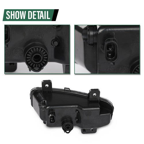 Solid Spare Fit For 2019-2023 Ram 1500 LED Fog Lights Driving Lamps w/ Switch Left+Right