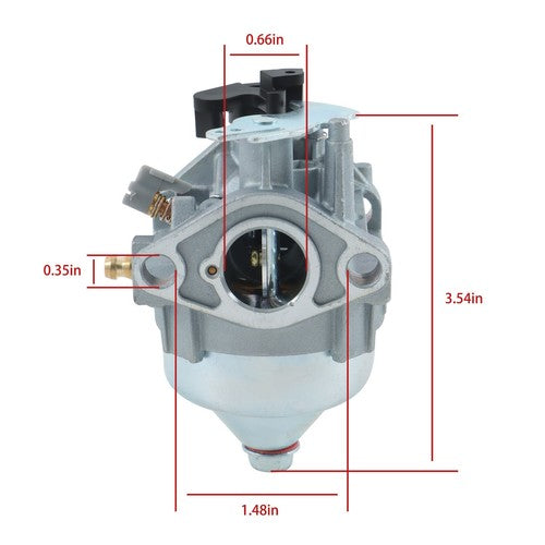 Solid Spare Carburetor with Air Filter for Honda GCV170LA Engine HRN216 HRX217 16100-Z9L-811
