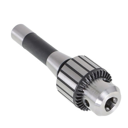 Solid Spare 1/8"- 5/8" Heavy Duty Keyed Drill Chuck with R8 Shank & Key in Prime Quality New
