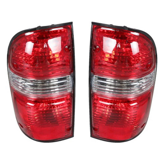 Solid Spare For Toyota Tacoma 2001-04 Pair Right+Left Side Incandescent Tail Lights Assembly