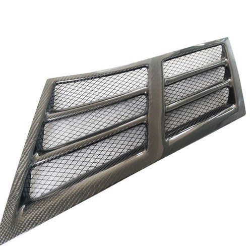 Fit 2008-2022 2023 Nissan GT-R R35 Carbon Fiber Front Fender Side Grille Pair