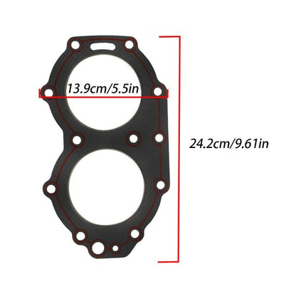 Solid Spare 66T-11181-A2 Cylinder Head Gasket for yamaha outboard motor 40HP 2 stroke