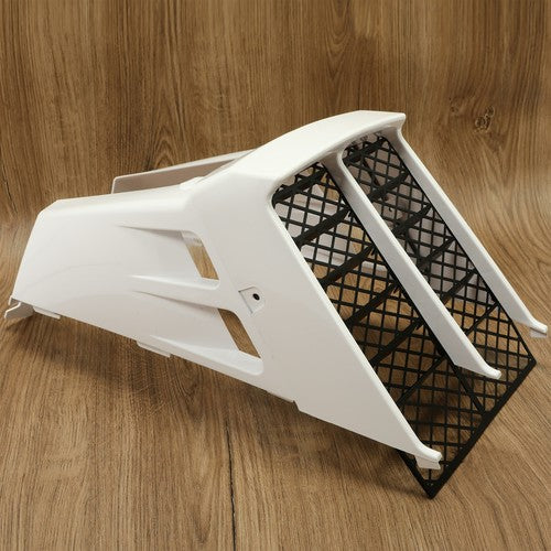 Solid Spare White Gas Tank Side Covers W/ Radiator Cover Grill for Yamaha Banshee 350 87-06
