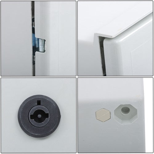 Solid Spare NEMA Type 3 Fiberglass electrical enclosure 20×16×8" IP65 Outdoor Electrical Box
