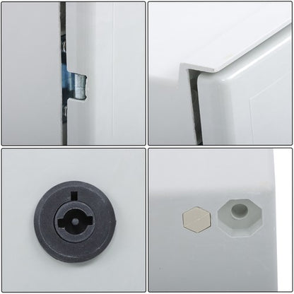 Solid Spare NEMA Type 3 Fiberglass electrical enclosure 20×16×8" IP65 Outdoor Electrical Box