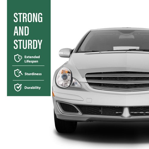 Solid Spare Fit For 06-10 Mercedes-Benz R Class Front Bumper Fog Light Trim Left+Right