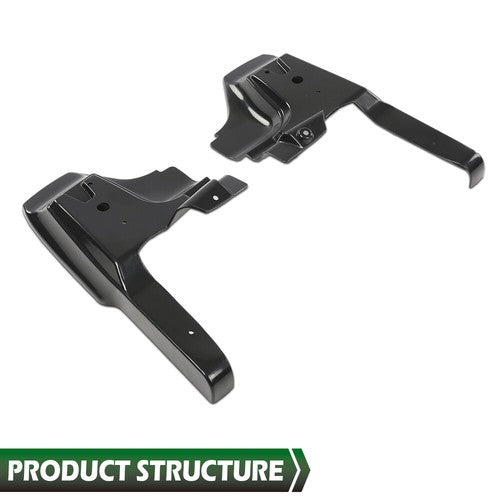 Solid Spare Fit For 1979-1985 Cadillac Eldorado Rear Bumper Fillers Set of 7 Black