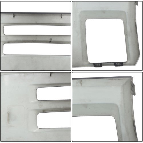 Solid Spare Front Lower Air Dam Deflector Plastic Compatible For GMC Canyon 2018-2020 Black