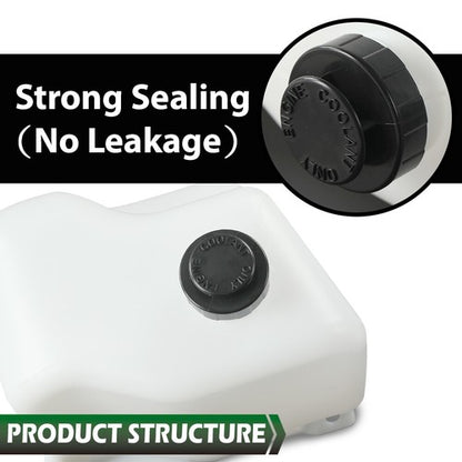 Solid Spare Fit For 1981-87 Chevy GMC GM Truck Coolant Bottle & Cap W/Mounting Hardware&Hose