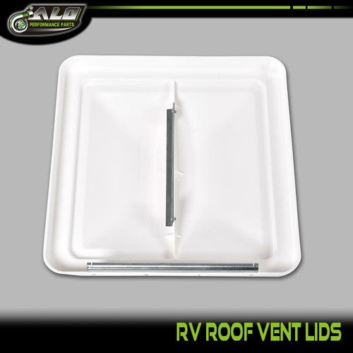 Solid Spare 2pcs White 14" x 14" Replacement Roof Vent Cover Camper RV Trailer Ventline