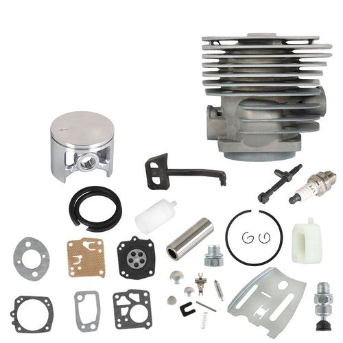 Solid Spare For Husqvarna 288 288XP 281 181 54mm Big Bore Cylinder Piston Kit W Fuel Filter