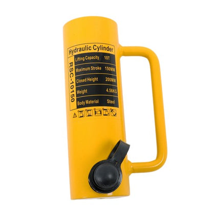 Solid Spare 10 Ton Hydraulic Cylinder Ram Single Acting 6" Stroke Lifting Jack Ram