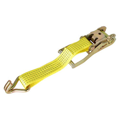 Solid Spare 2 In x 15 Ft Ratchet Straps With J Hook 5000 Lbs Heavy Duty Tie Downs 8 Pack