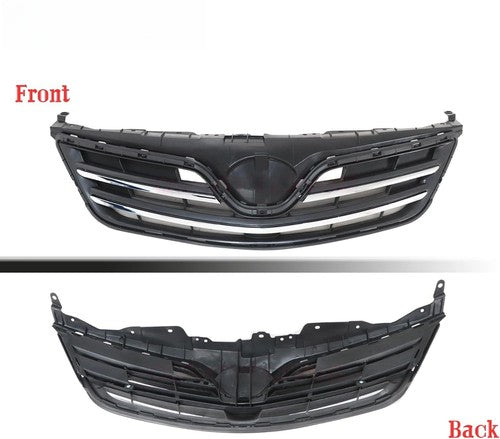 5310002640C0 For 2013 Toyota Corolla Front Bumper Upper Grille Chrome Black