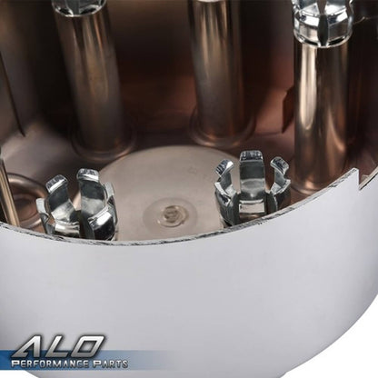 Solid Spare Fit For 2005-2016 Ford F350 F-350 Dually 4x4 Open Silver Wheel Center Hub Caps