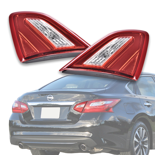 Solid Spare Fit For 2016-2018 Nissan Altima Rear Left Right Inner Tail Light Brake Lamp