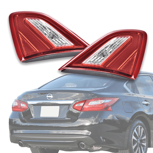 Solid Spare Fit For 2016-2018 Nissan Altima Rear Left Right Inner Tail Light Brake Lamp