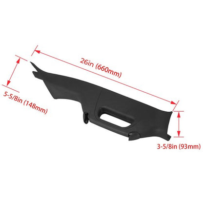 Solid Spare Right Passenger Side Pillar Handle For 11-16 Ford F250 F350 F450 F550 Super Duty