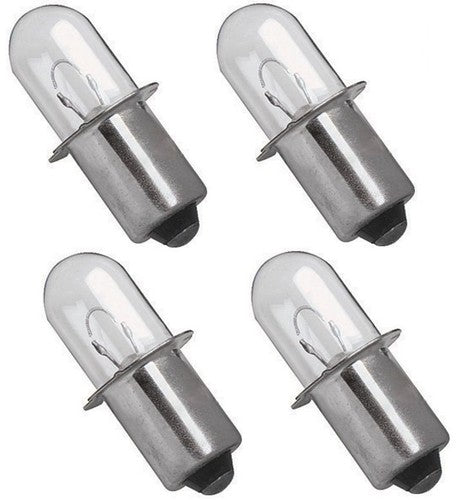 Solid Spare (4) Xenon Bulb Replacements for Milwaukee 49-81-0030 18 Volt