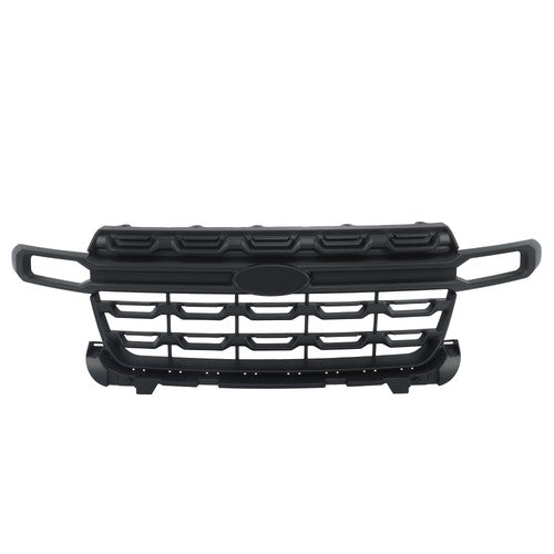 Solid Spare Matte Black Front Grille Grill Assembly NZ6Z8200AA For Ford Maverick 2022-2023