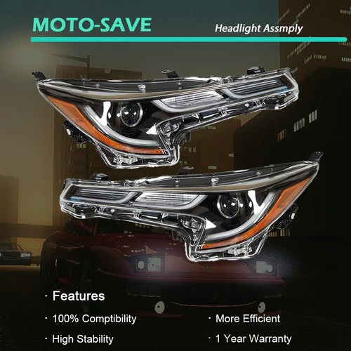 Solid Spare Headlight Headlamp Fit For Toyota Corolla 2020-2021 Left & Right Side LH RH