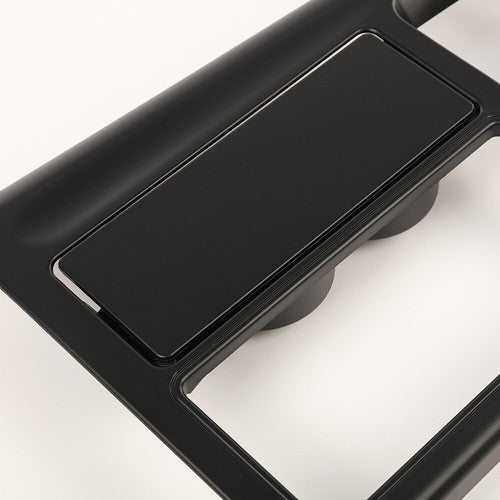 Solid Spare Fit For 1994-1996 Chevy Corvette C4 6 Speed Manual Shift Plate Console Black