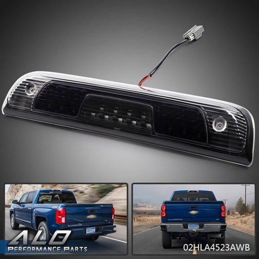 Solid Spare Fit For 14-18 Silverado GMC Sierra LED 3rd Brake Cargo Lamp Tail Light